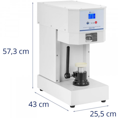 
Gėrimų skardinių uždarymo aparatas, 55 mm skersmens, iki 720 skardinių/ val.
