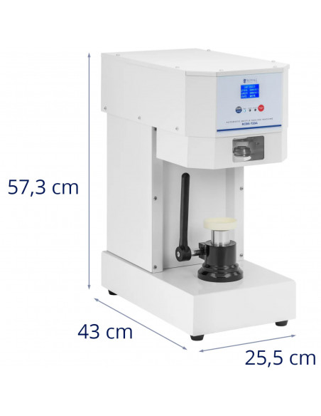 
Gėrimų skardinių uždarymo aparatas, 55 mm skersmens, iki 720 skardinių/ val.
