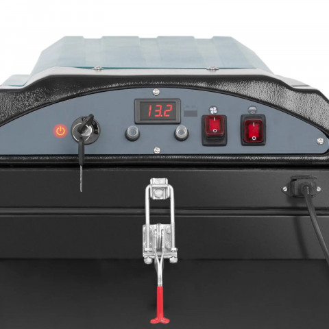 
Akumuliatorinė šlavimo mašina su dulkių siurbliu 52 cm 4800 m2/ h 120 W
