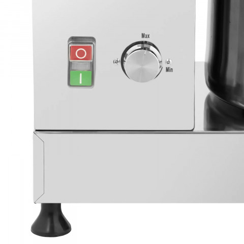 
Gastronominis pjaustytuvas mėsai ir daržovėms smulkinti 1800–3500 aps./ min. 15 l
