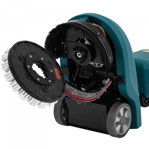 
Akumuliatorinė grindų plovimo mašina 35 cm 15 l 160 aps./ min.
