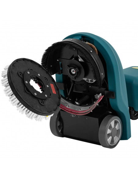 
Akumuliatorinė grindų plovimo mašina 35 cm 15 l 160 aps./ min.
