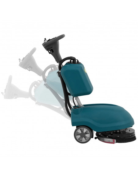 
Akumuliatorinė grindų plovimo mašina 35 cm 15 l 160 aps./ min.
