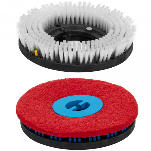 
Akumuliatorinė grindų plovimo mašina 35 cm 15 l 160 aps./ min.
