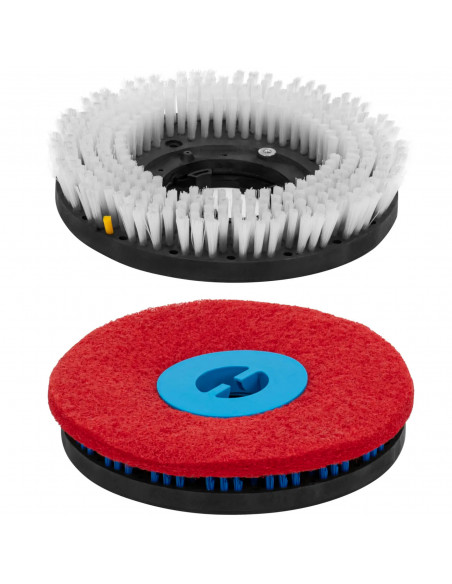 
Akumuliatorinė grindų plovimo mašina 35 cm 15 l 160 aps./ min.
