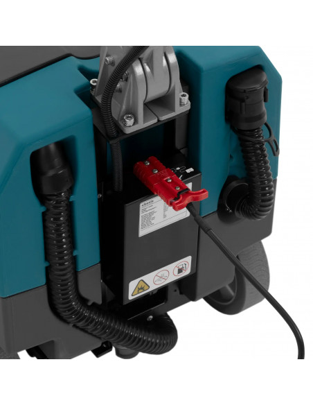 
Akumuliatorinė grindų plovimo mašina 40 cm 25 l 160 aps./ min.
