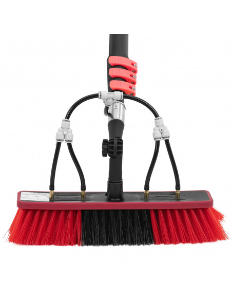 
Teleskopinis šepetys su vandens prijungimu langams ir panelėms valyti, plotis 35 cm, 165–540 cm
