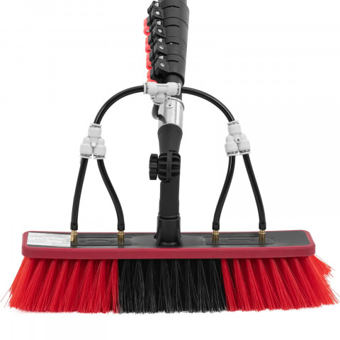 
Teleskopinis šepetys su vandens prijungimu langams ir panelėms valyti, plotis 35 cm, 175–720 cm
