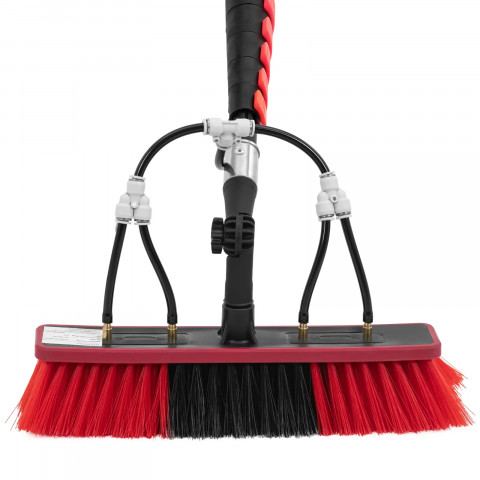 
Teleskopinis šepetys su vandens prijungimu langams ir panelėms valyti, plotis 35 cm, 185–900 cm
