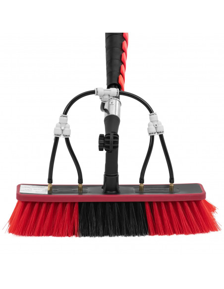 
Teleskopinis šepetys su vandens prijungimu langams ir panelėms valyti, plotis 35 cm, 185–900 cm
