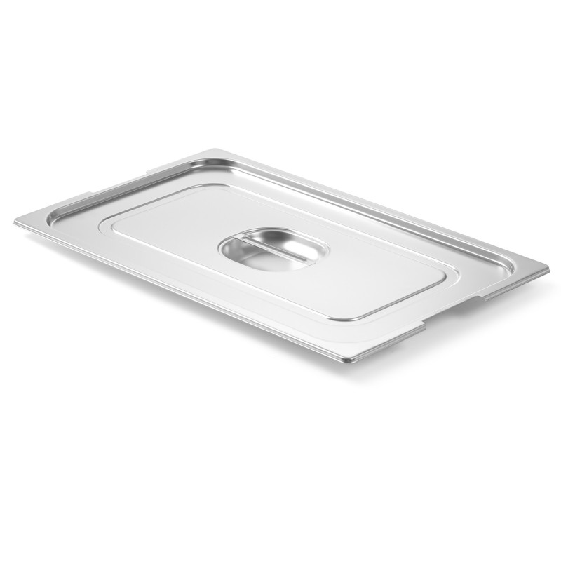 Dangtis GN konteineriui Profi Line su išpjova GN1/1 rankenoms 530x325mm nerūdijantis plienas - Hendi 804209