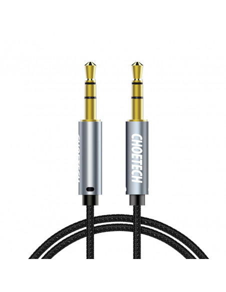 
AUX garso kabelis garsiakalbiui, 2x mini lizdas, 3,5 mm kištukas, 1,2 m - juodas
