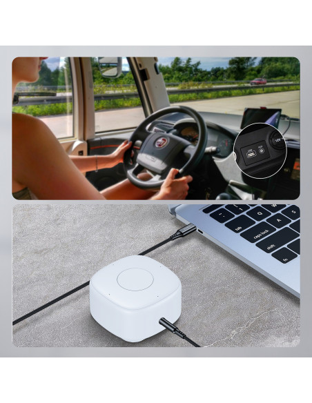 
AUX garso kabelis USB-C - mini lizdas 3,5 mm 1 m - juodas
