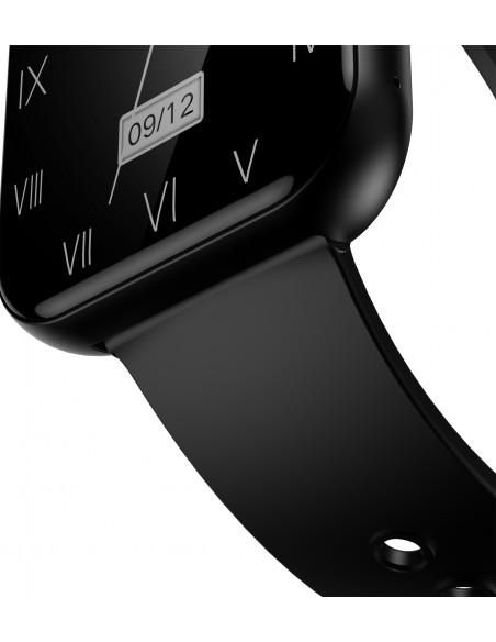 
Išmanusis laikrodis su skambučių atsiliepimo funkcija, 1,91 colio ekranas, IP67 - juodas
