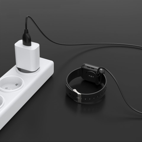 
Išmanusis laikrodis su skambučių atsiliepimo funkcija, 1,91 colio ekranas, IP67 - juodas
