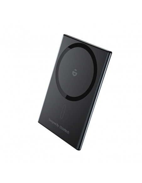 
Indukcinė išorinė baterija 2000mAh itin plona 5W „MagSafe Qi“ – juoda
