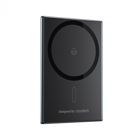 
Indukcinė išorinė baterija 2000mAh itin plona 5W „MagSafe Qi“ – juoda
