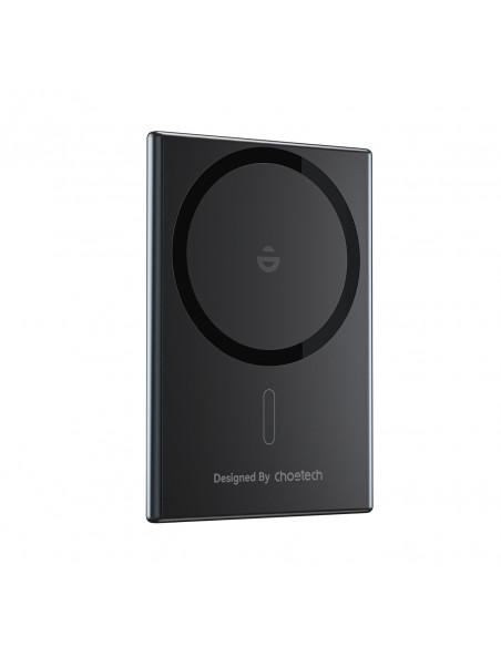 
Indukcinė išorinė baterija 2000mAh itin plona 5W „MagSafe Qi“ – juoda
