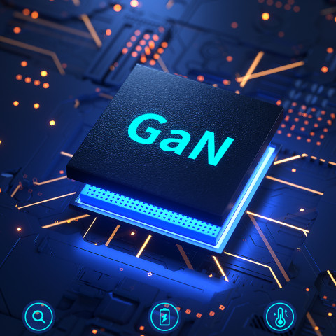 
70 W ES/ JAV/ Australijos/ JK kelioninis įkroviklis su integruotu USB-C laidu – juodas
