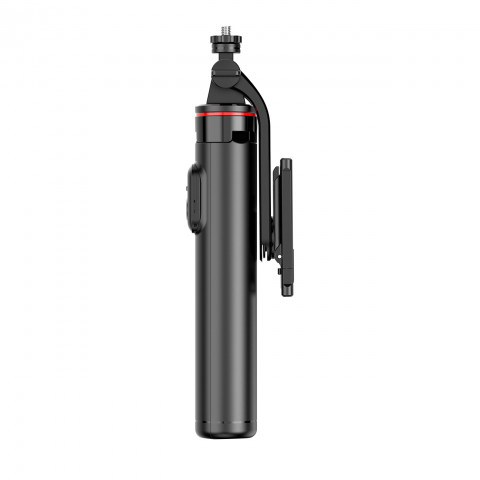 
Teleskopinė asmenukių lazda su nuotolinio valdymo pultu, trikojis telefonui 1,3 m - juoda
