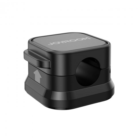 
Kabelių organizatorius, magnetinis, lipnus, RINKINYS 6 vnt. - juodas
