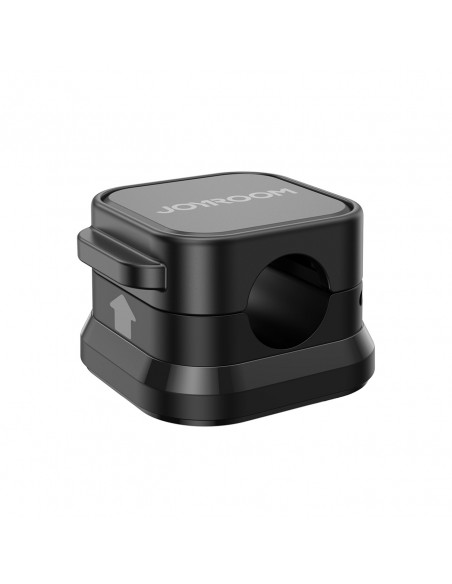 
Kabelių organizatorius, magnetinis, lipnus, RINKINYS 6 vnt. - juodas
