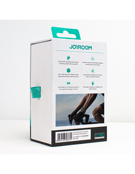 
„Venture“ serijos apvalus išmanusis laikrodis su skambučių atsiliepimo funkcija + sidabrinė apyranke – pilkas
