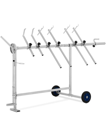 Stovas 360 besisukantis dažų vežimėlis iki 90 kg 6 rankenos STANDARTAS Stovas 360 besisukantis dažų vežimėlis iki 90 kg 6 rankenos STANDARTAS