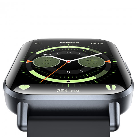 
„Fit-Life JR-FT3S“ išmanusis laikrodis su skambučių atsiliepimo funkcija – pilkas
