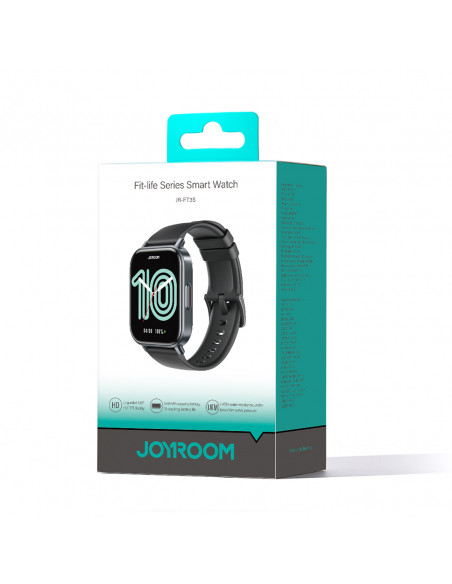 
„Fit-Life JR-FT3S“ išmanusis laikrodis su skambučių atsiliepimo funkcija – pilkas
