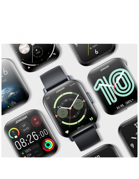 
„Fit-Life JR-FT3S“ išmanusis laikrodis su skambučių atsiliepimo funkcija – pilkas
