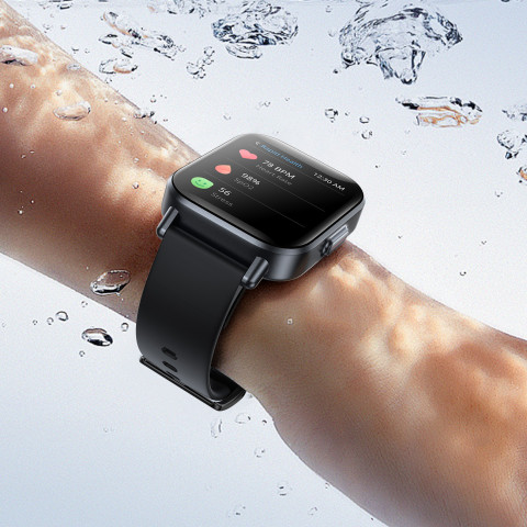 
„Fit-Life JR-FT3S“ išmanusis laikrodis su skambučių atsiliepimo funkcija – pilkas
