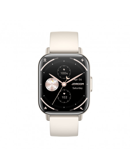 
„Fit-Life JR-FT3S“ išmanusis laikrodis su skambučių atsiliepimo funkcija – titano spalvos
