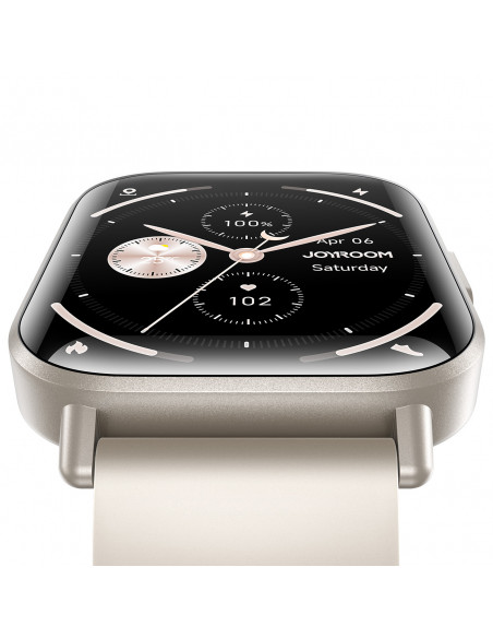 
„Fit-Life JR-FT3S“ išmanusis laikrodis su skambučių atsiliepimo funkcija – titano spalvos
