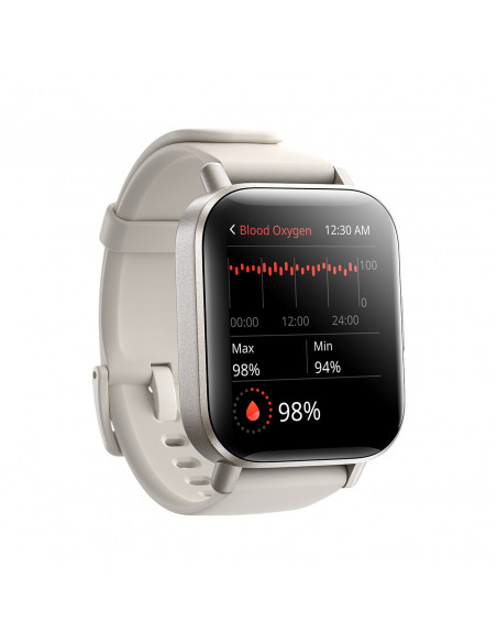 
„Fit-Life JR-FT3S“ išmanusis laikrodis su skambučių atsiliepimo funkcija – titano spalvos
