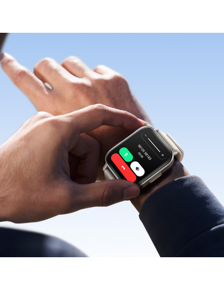 
„Fit-Life JR-FT3S“ išmanusis laikrodis su skambučių atsiliepimo funkcija – titano spalvos
