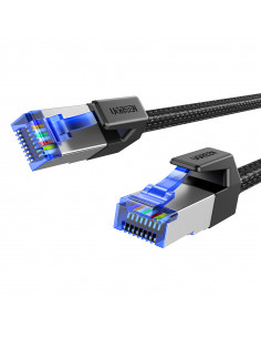 
Ethernet jungties laidas RJ45 Cat8 tinklo kabelis vario šerdimi 1,5 m - juodas
