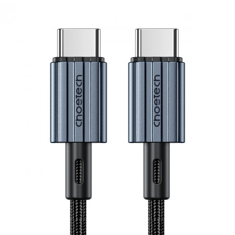 
XCC-1014 pintas USB-C - USB-C PD 60W laidas - pilkas
