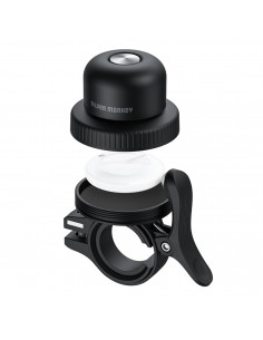 
„Tag Bicycle Bell“ dviračių sekiklis dviračio skambučio formos – juodas
