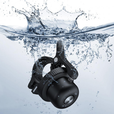 
„Tag Bicycle Bell“ dviračių sekiklis dviračio skambučio formos – juodas
