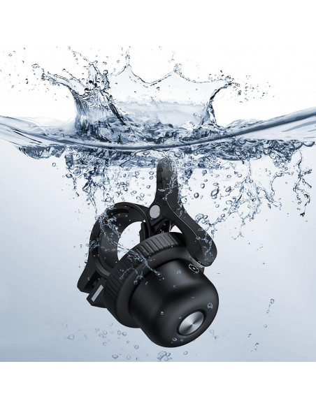 
„Tag Bicycle Bell“ dviračių sekiklis dviračio skambučio formos – juodas
