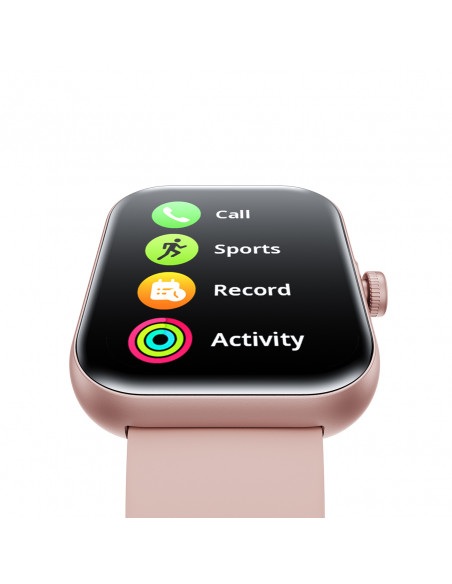 
„Fit-Life JR-FT5 Plus“ išmanusis laikrodis su skambučių atsiliepimo funkcija – rožinis
