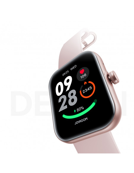 
„Fit-Life JR-FT5 Plus“ išmanusis laikrodis su skambučių atsiliepimo funkcija – rožinis
