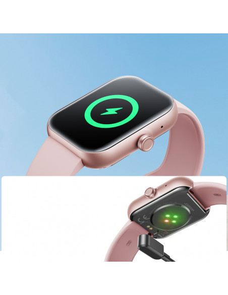 
„Fit-Life JR-FT5 Plus“ išmanusis laikrodis su skambučių atsiliepimo funkcija – rožinis
