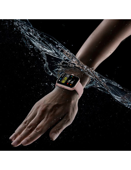 
„Fit-Life JR-FT5 Plus“ išmanusis laikrodis su skambučių atsiliepimo funkcija – rožinis
