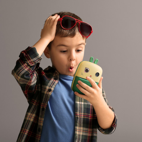 
Mini terminis spausdintuvas su kamera ir vaizdo kamera HURC10Z - žalias
