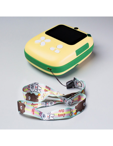 
Mini terminis spausdintuvas su kamera ir vaizdo kamera HURC10Z - žalias
