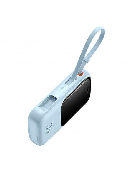 
Išorinė baterija 10000mAh Qpow Pro+ 22.5W USB-C - mėlyna
