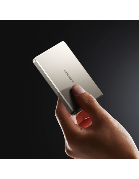 
„Powerbank Pro 10000mAh Ultrathin Magnetic PD 20W USB-C Lightning“ – titano spalvos
