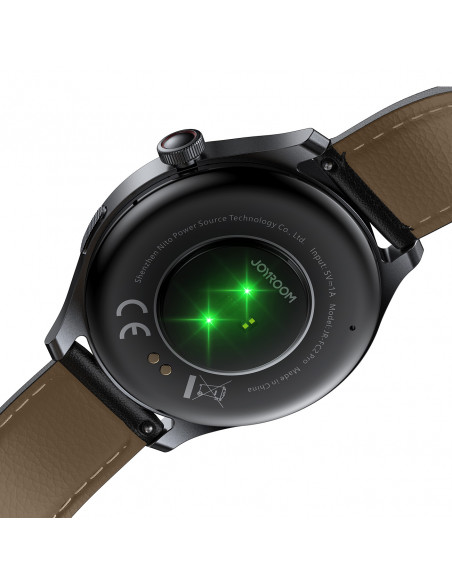 
„Classic Series JR-FC2 Pro“ išmanusis laikrodis su skambučių atsiliepimo funkcija – tamsiai pilkas
